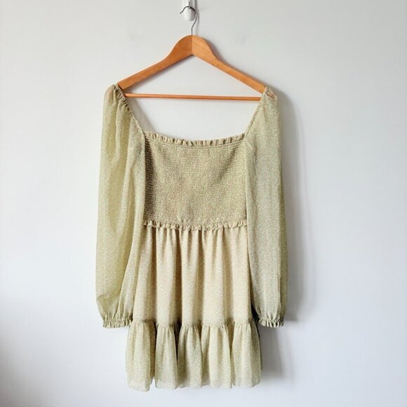 Aritzia Wilfred Tempest Dress in Birch/Marsh Green Floral Size Small - Picture 7 of 11